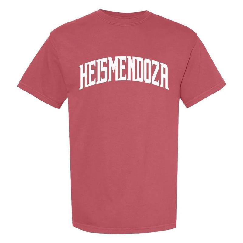Heismendoza Football Heisman Fernando Mendoza Parody - Adult & Kids T-Shirts, Sweatshirts & Hoodies apparel design preview 1