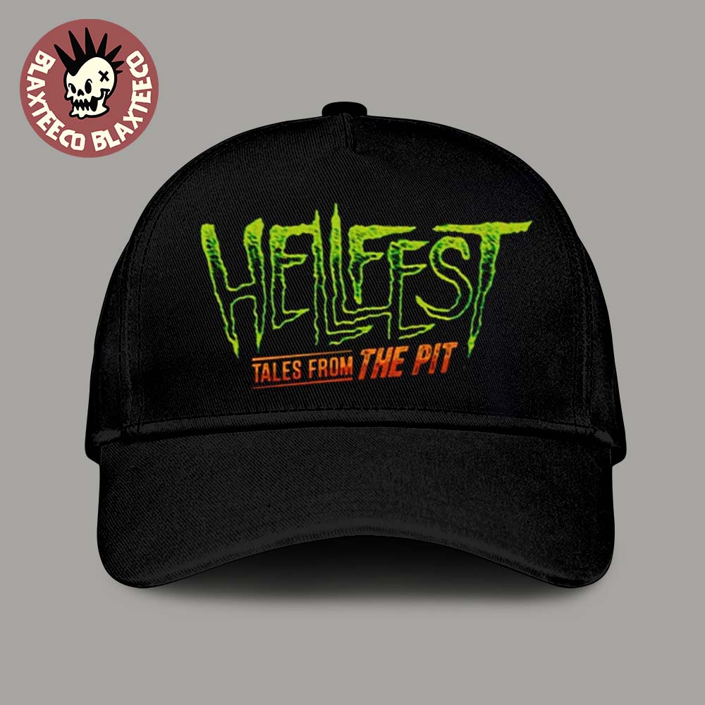 Hellfest 2026 Tales From The Pit Logo Cap Hat - Adult & Kids T-Shirts, Sweatshirts & Hoodies apparel design preview 1