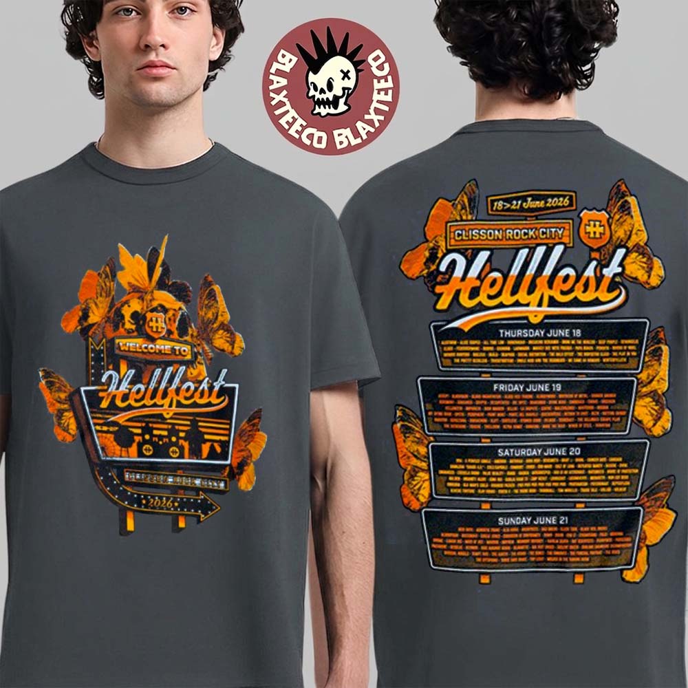Hellfest 2026 Tales From The Pit Sanctuary Merch In - Adult & Kids T-Shirts, Sweatshirts & Hoodies apparel design preview 1