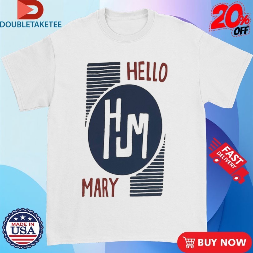 Hello Mary Oval - Adult & Kids T-Shirts, Sweatshirts & Hoodies apparel design preview 1