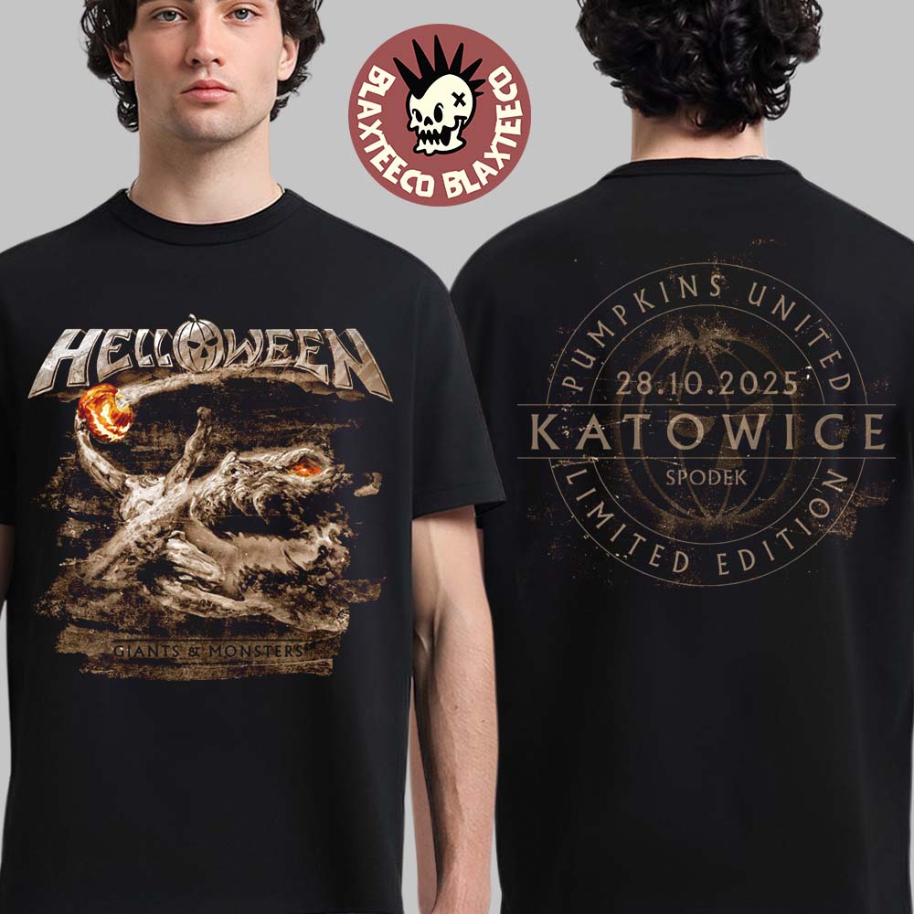 Helloween Giants And Monsters Tour 2025 Vintage - Adult & Kids T-Shirts, Sweatshirts & Hoodies apparel design preview 1