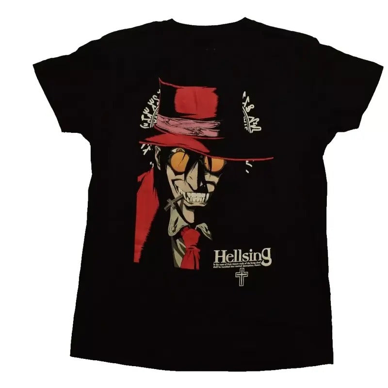 Hellsing Alucard Anime Black Classic Horror Halloween - Adult & Kids T-Shirts, Sweatshirts & Hoodies apparel design preview 1