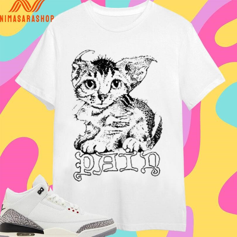 Henry Johnson Pain Cat - Adult & Kids T-Shirts, Sweatshirts & Hoodies apparel design preview 1