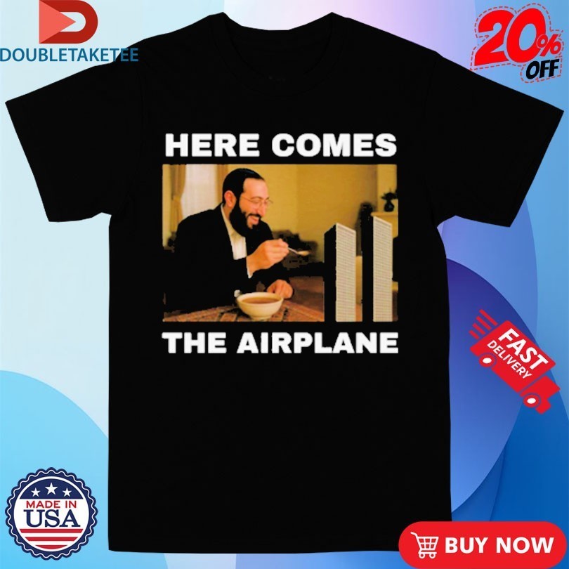 Here Comes The Airplane 9 11 - Adult & Kids T-Shirts, Sweatshirts & Hoodies apparel design preview 1