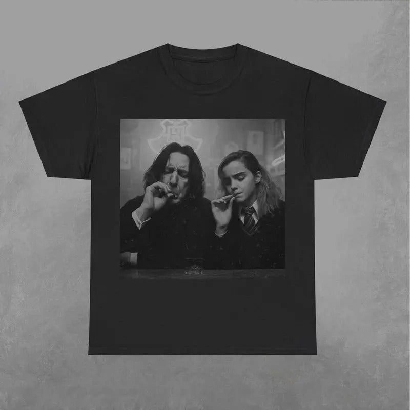 Hermione Snape Smokin Potter Wizarding Fan Potterhead - Adult & Kids T-Shirts, Sweatshirts & Hoodies apparel design preview 1