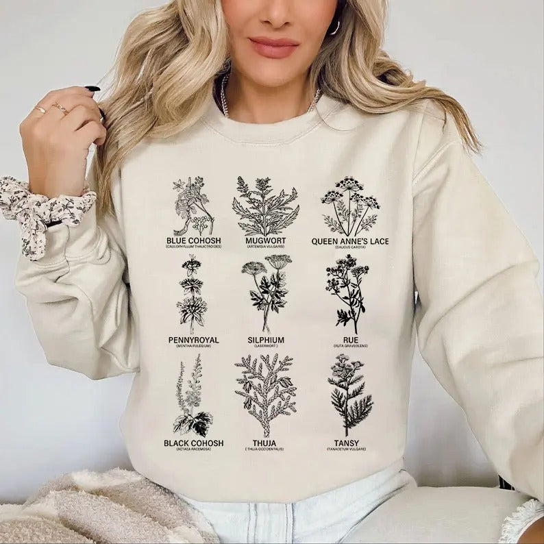 Herrbs Reproductive Freedom Right Feminist Herbalist - Adult & Kids T-Shirts, Sweatshirts & Hoodies apparel design preview 1