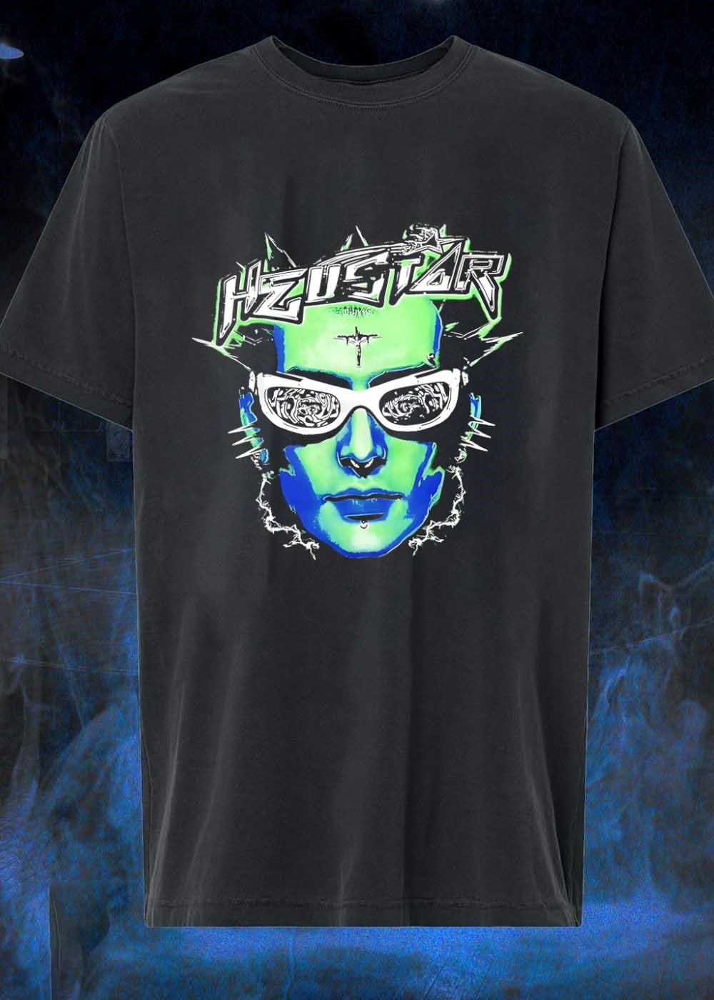 Heustar Face Futuristic Cyberpunk Style - Adult & Kids T-Shirts, Sweatshirts & Hoodies apparel design preview 1