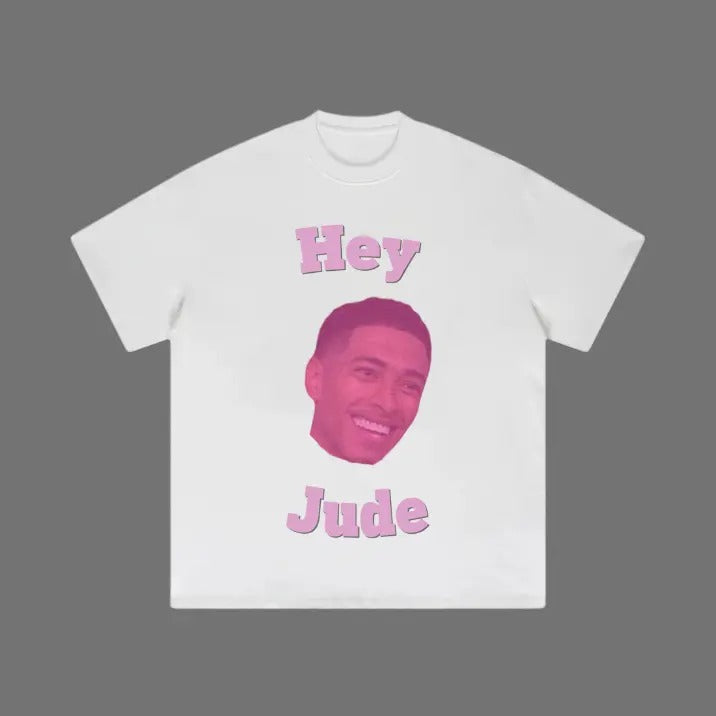 Hey Jude Bellingham Vintage Soccer Menswear - Adult & Kids T-Shirts, Sweatshirts & Hoodies apparel design preview 1