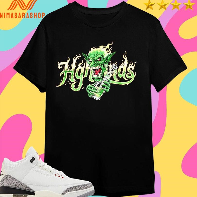 Hghmnds Green Beast - Adult & Kids T-Shirts, Sweatshirts & Hoodies apparel design preview 1
