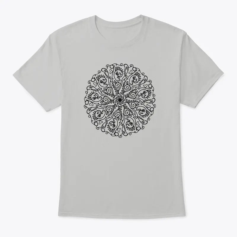 Hidden Curse Words Word Man Dala Funny Teeshirt - Adult & Kids T-Shirts, Sweatshirts & Hoodies apparel design preview 1
