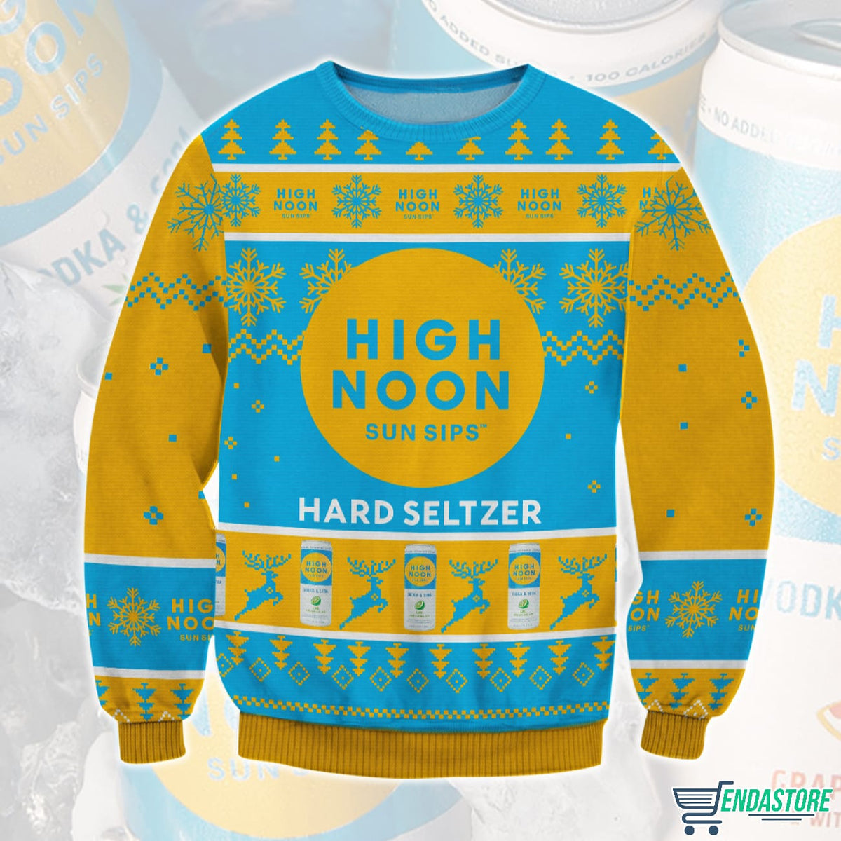 High Noon 3D Ugly Christmas Sweater - Holiday Gift product image