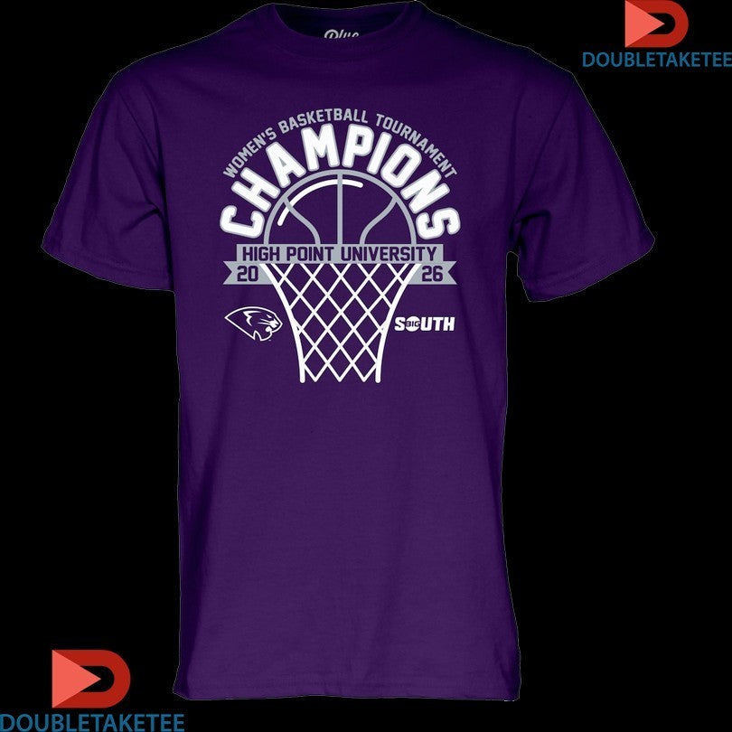 High Point Panthers University 2026 Big South Women's - Adult & Kids T-Shirts, Sweatshirts & Hoodies apparel design preview 1
