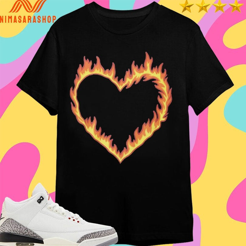 High Potential Morgan Croft Fire Heart - Adult & Kids T-Shirts, Sweatshirts & Hoodies apparel design preview 1