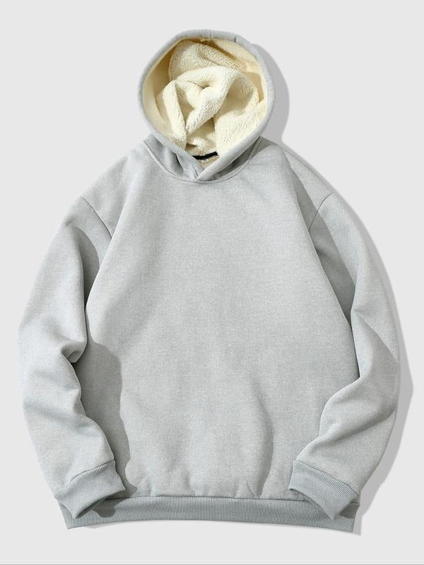 Thick Lamb Wool Fall Winter Essential Casual Warm - Adult & Kids T-Shirts, Sweatshirts & Hoodies apparel design preview 1