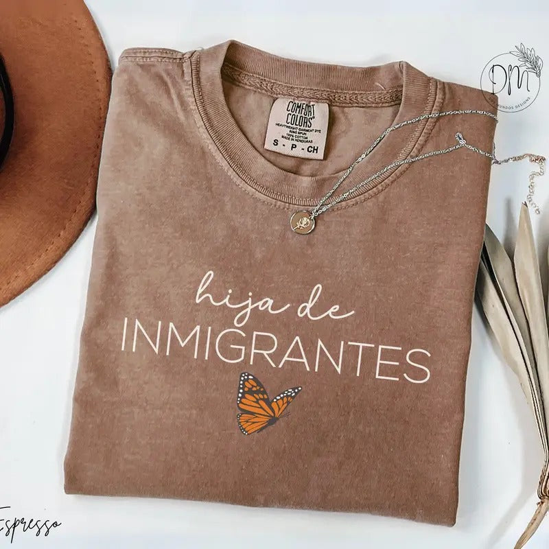 Hija De Inmigrantes Pro Immigration DACA Human Rights - Adult & Kids T-Shirts, Sweatshirts & Hoodies apparel design preview 1