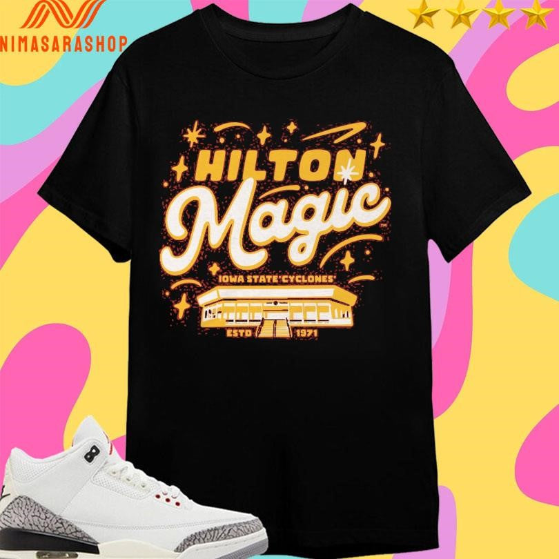 Hilton Magic Iowa State Cyclones Men’s - Adult & Kids T-Shirts, Sweatshirts & Hoodies apparel design preview 1