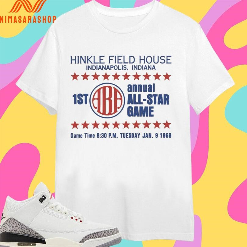 Hinkle Field House Indianapolis Indiana 1st Aba - Adult & Kids T-Shirts, Sweatshirts & Hoodies apparel design preview 1