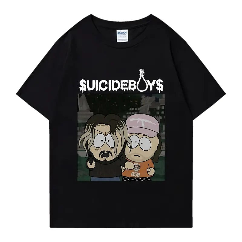 Hip Hop Group $Uicideboys G59 Meme Print Grey Rap - Adult & Kids T-Shirts, Sweatshirts & Hoodies apparel design preview 1