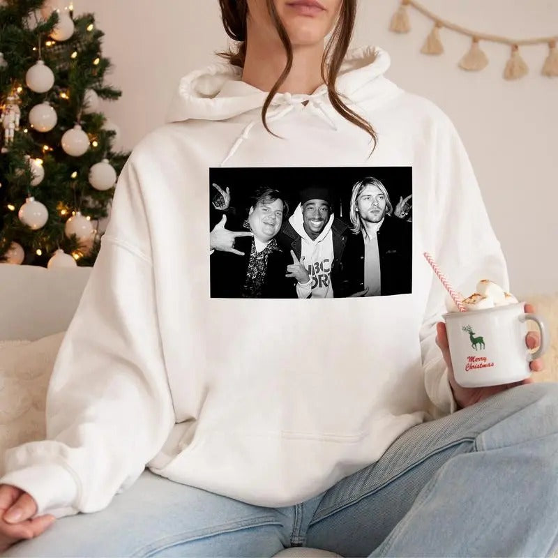 Hip Hop Music Cotton Crew 90s Streetwear - Adult & Kids T-Shirts, Sweatshirts & Hoodies apparel design preview 1