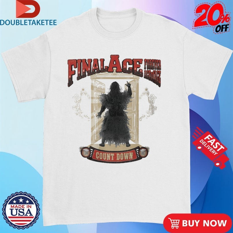 Hiroshi Tanahashi Final Forever Ace Countdown - Adult & Kids T-Shirts, Sweatshirts & Hoodies apparel design preview 1