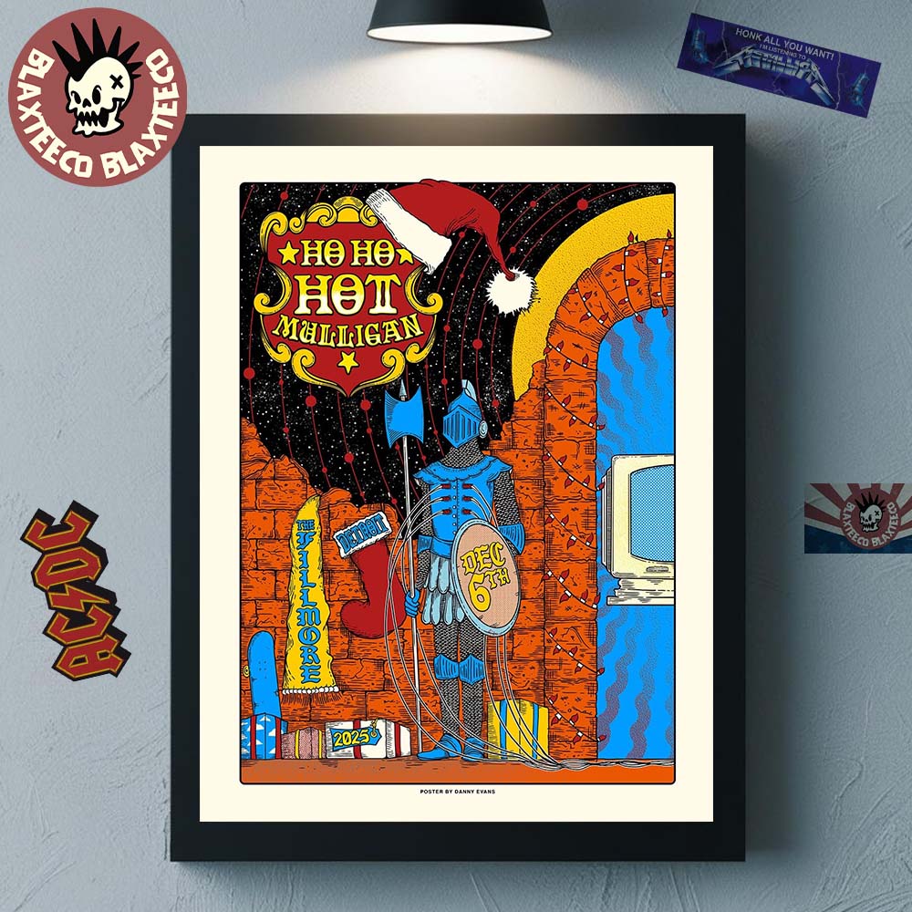 Ho Hot Mulligan Detroit Michigan 2025 Night 1 Event - Adult & Kids T-Shirts, Sweatshirts & Hoodies apparel design preview 1