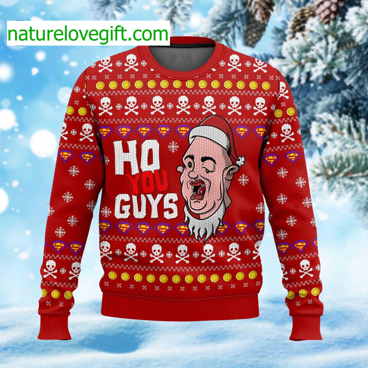 Ho You Guys Ugly Christmas Sweater - Holiday Gift product image