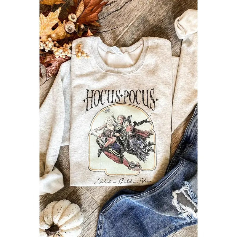 Hocus Pocus Vintage Halloween All - Adult & Kids T-Shirts, Sweatshirts & Hoodies apparel design preview 1