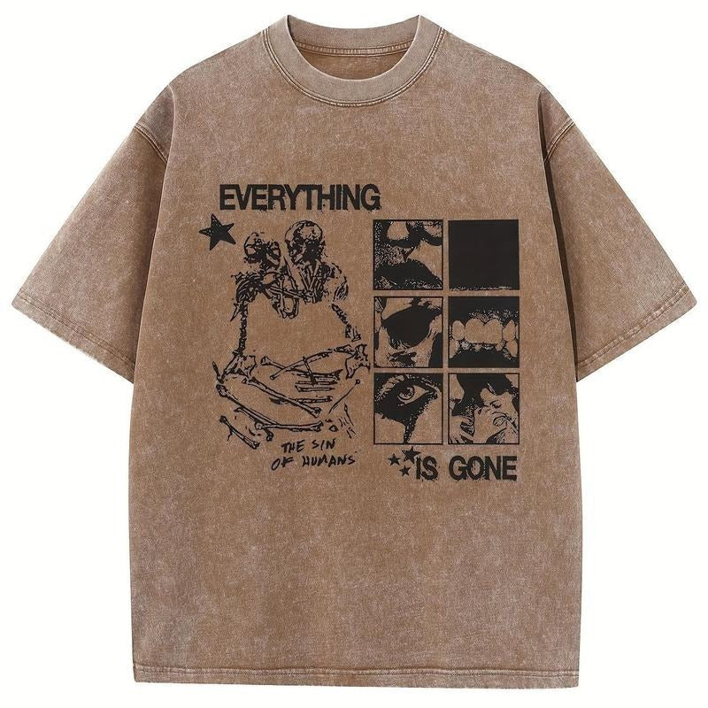 HolaFish Everything Has Disappeared Over Sized Heavy - Adult & Kids T-Shirts, Sweatshirts & Hoodies apparel design preview 1
