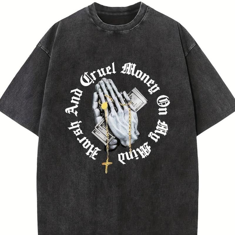 Holafish "Pray Blessings" Pattern Printing Heavy Pure - Adult & Kids T-Shirts, Sweatshirts & Hoodies apparel design preview 1