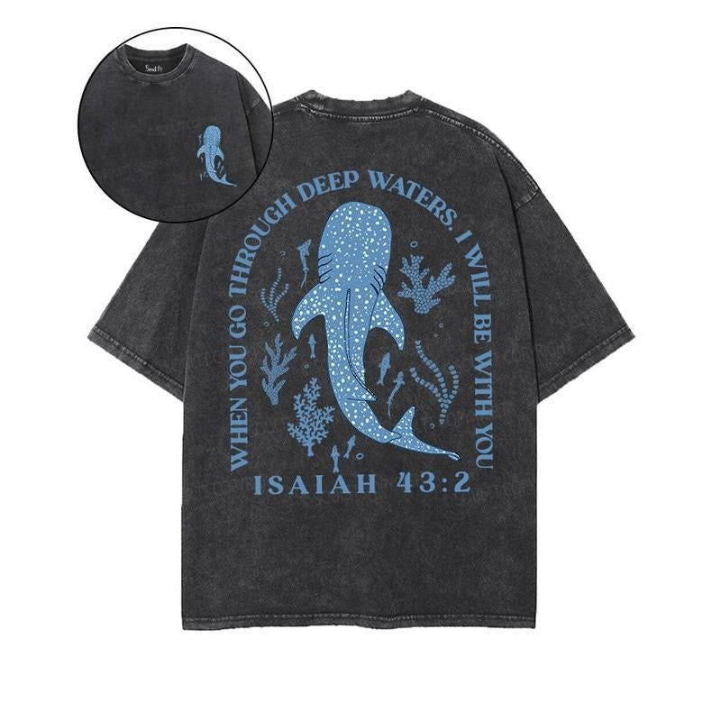 Holafish I Will Be You Double Sided Washed Christian - Adult & Kids T-Shirts, Sweatshirts & Hoodies apparel design preview 1