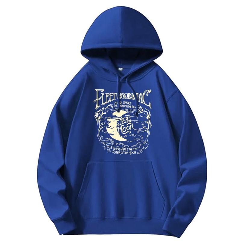 Holafish Moon Pattern Fleece Fall 2025 Winter Clothes - Adult & Kids T-Shirts, Sweatshirts & Hoodies apparel design preview 1
