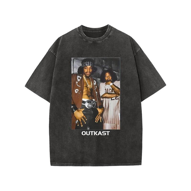 Holafish Printed Cotton Acid Washed Half Short - Adult & Kids T-Shirts, Sweatshirts & Hoodies apparel design preview 1