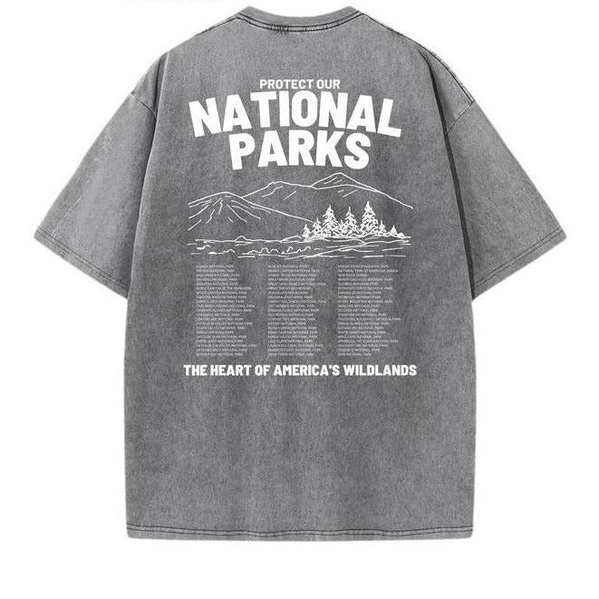 Holafish Retro Acid Wash Pure Cotton Solid Color - Adult & Kids T-Shirts, Sweatshirts & Hoodies apparel design preview 1