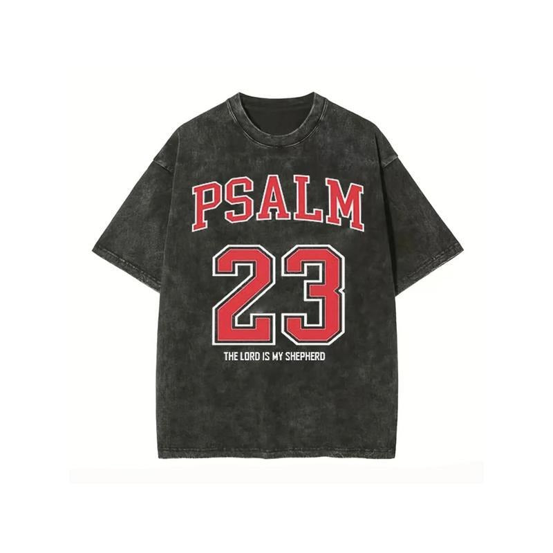 Holafish Washed Classic Letter Size 23 Printed DTG - Adult & Kids T-Shirts, Sweatshirts & Hoodies apparel design preview 1