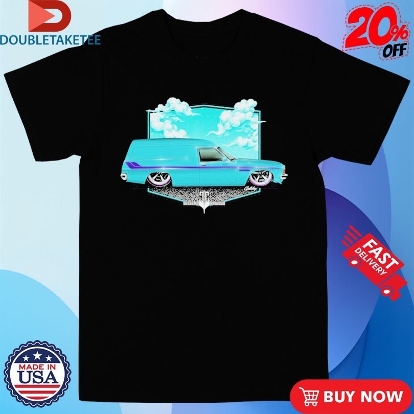 Holden HZ Sandman Turquoise Panel Van - Adult & Kids T-Shirts, Sweatshirts & Hoodies apparel design preview 1