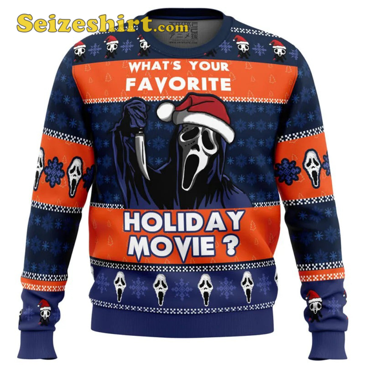Holiday Scream Ugly Christmas Sweater - Holiday Gift product image