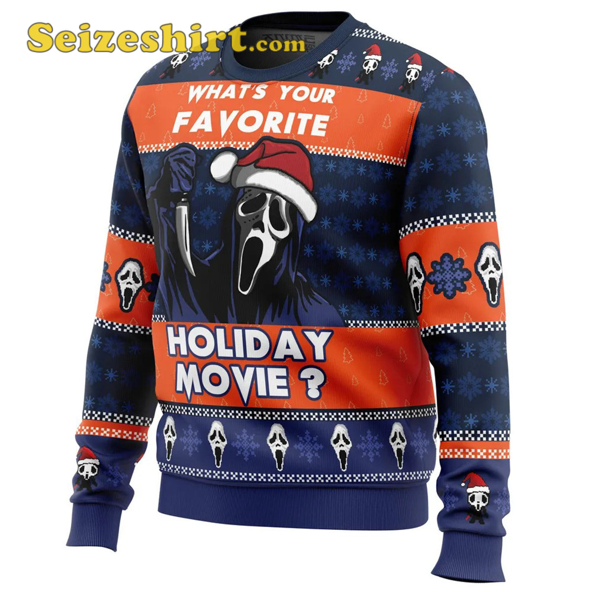 Holiday Scream Ugly Christmas Sweater - Holiday Gift product image 2