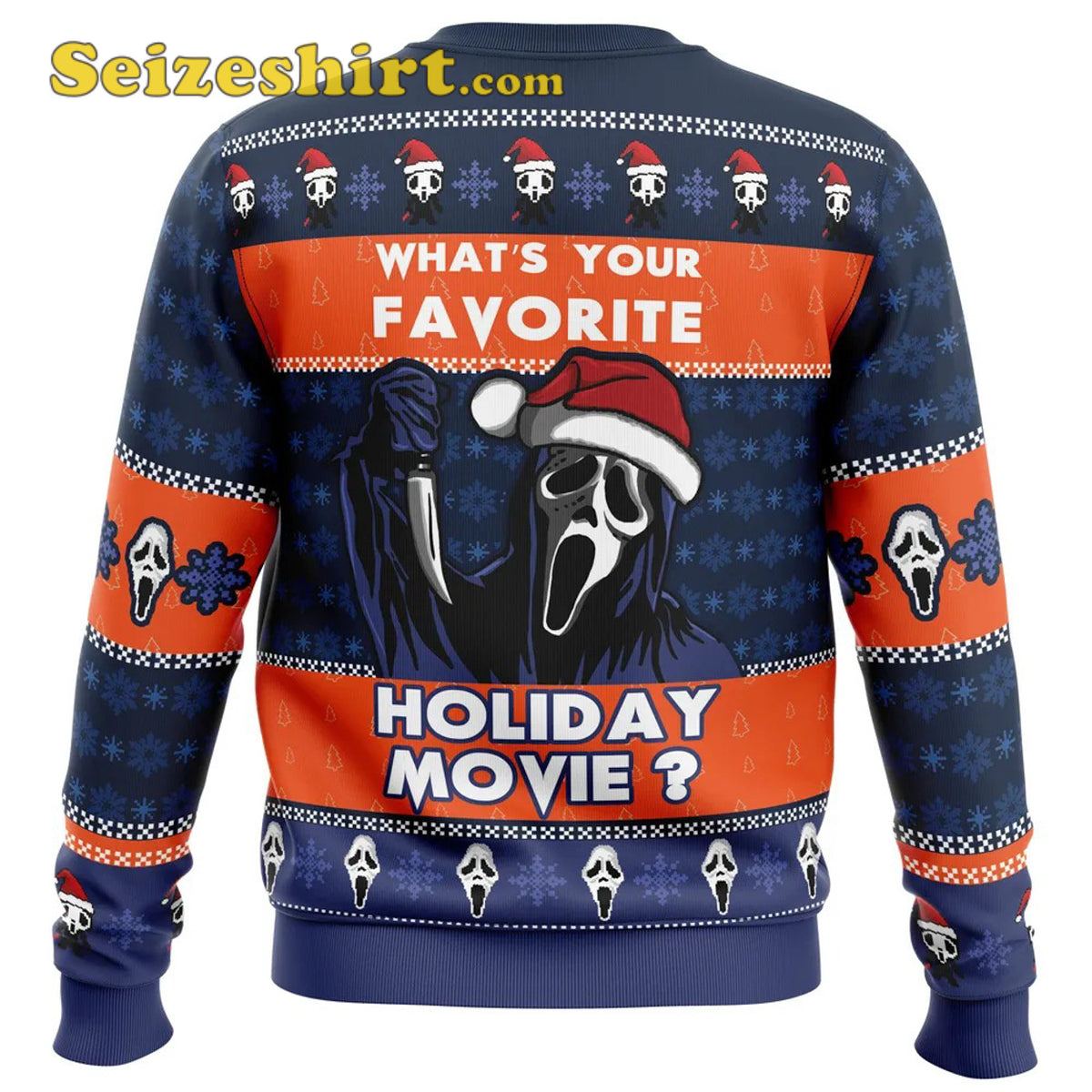 Holiday Scream Ugly Christmas Sweater - Holiday Gift product image 4
