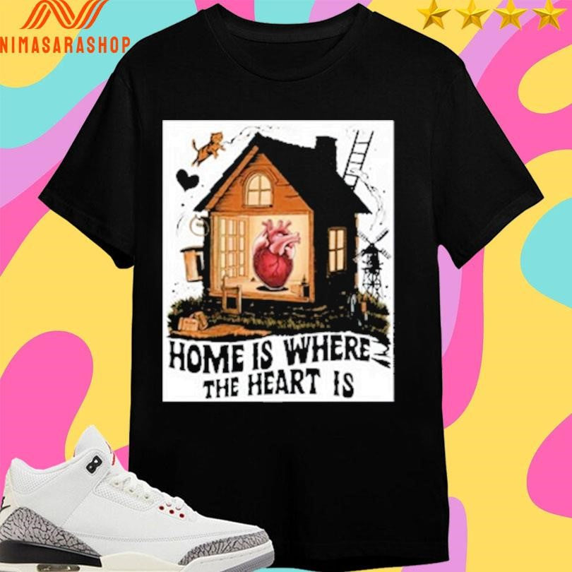 Home Is Where The Heart 2026 - Adult & Kids T-Shirts, Sweatshirts & Hoodies apparel design preview 1