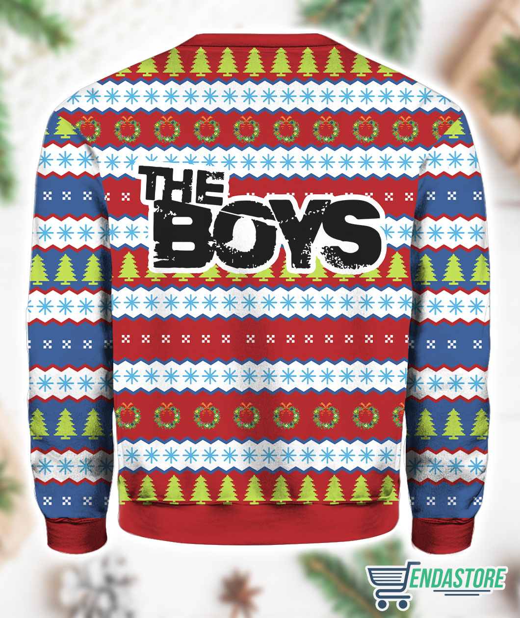 Homelander It’s Christmas I Can Do Whatever The Fck I Want 3D Christmas Sweater - Holiday Gift product image 4