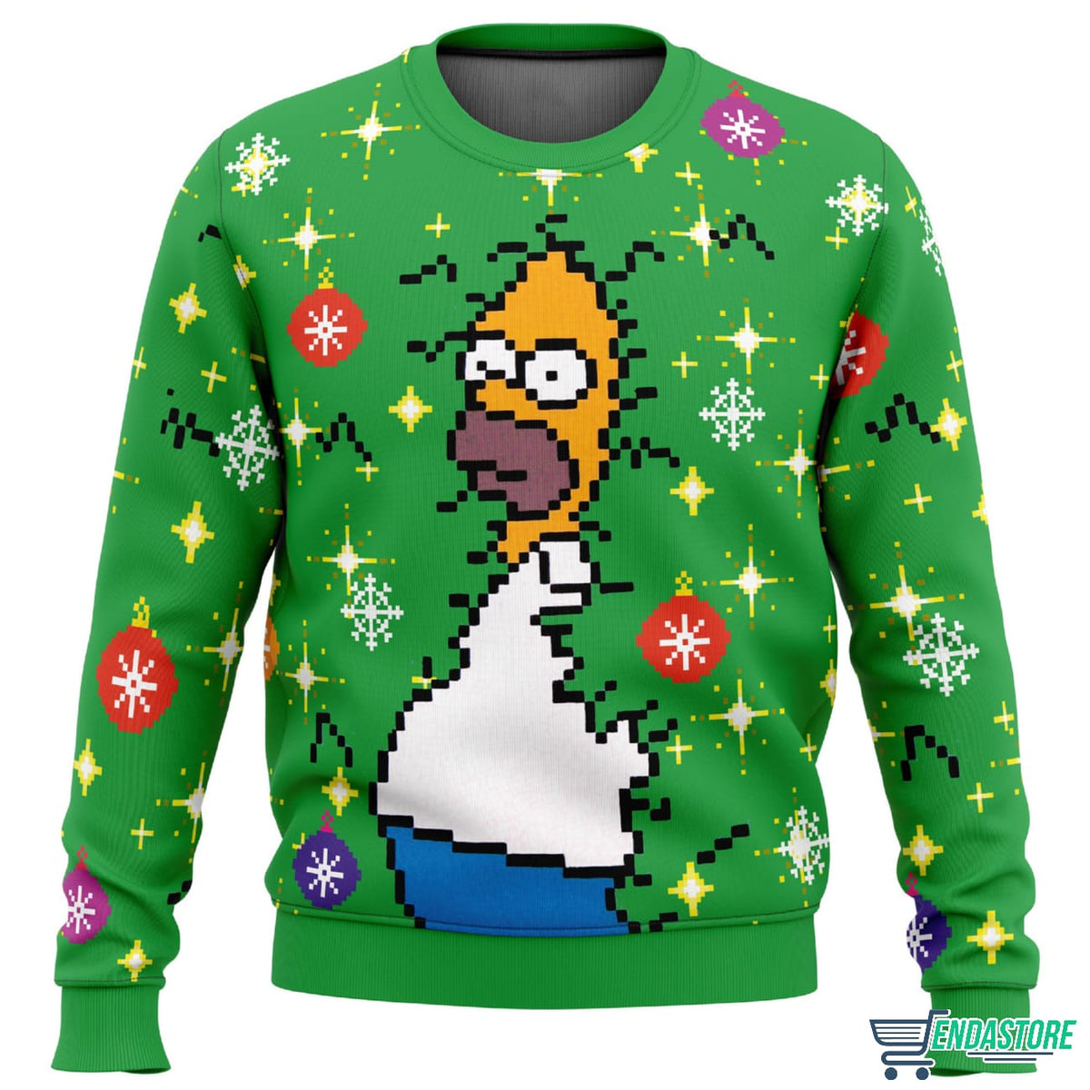 Homer Bush Meme The Simpsons 3D Ugly Christmas Sweater - Holiday Gift product image