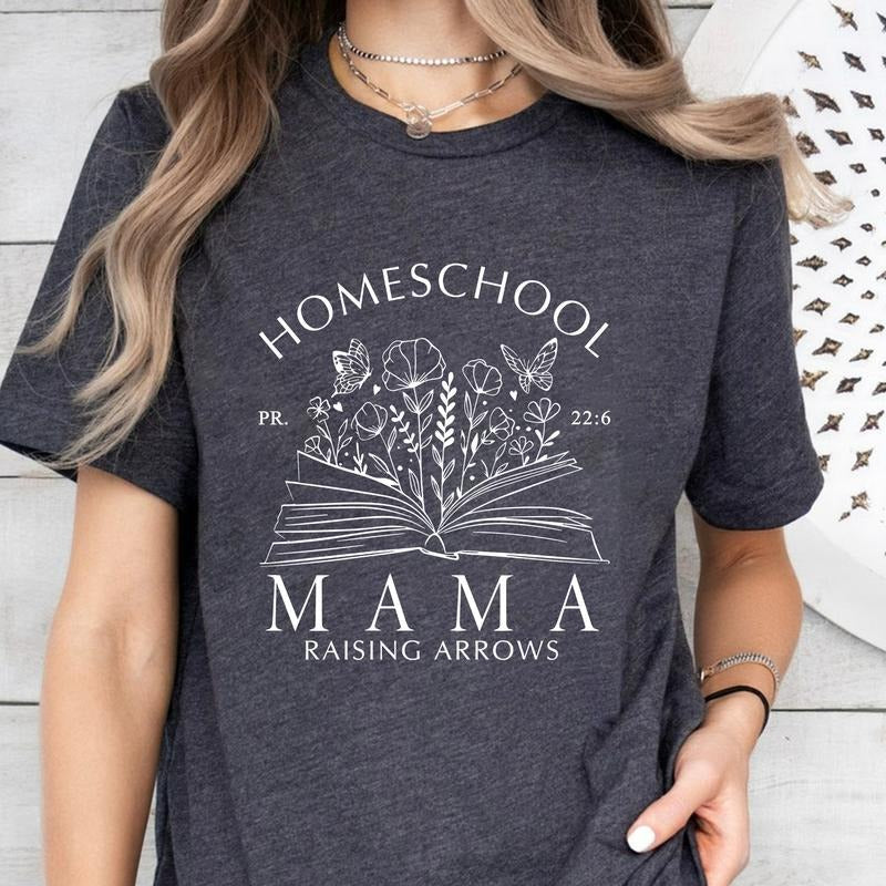 Homeschool Mama Mom Home School Teacher Life - Adult & Kids T-Shirts, Sweatshirts & Hoodies apparel design preview 1