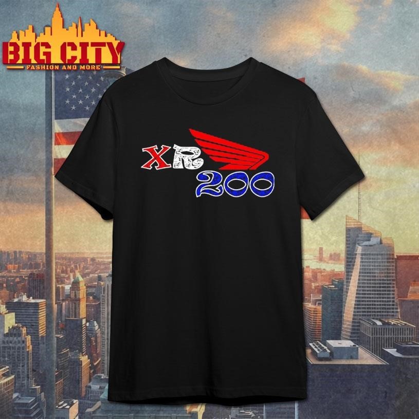 Honda XR200 - Adult & Kids T-Shirts, Sweatshirts & Hoodies apparel design preview 1