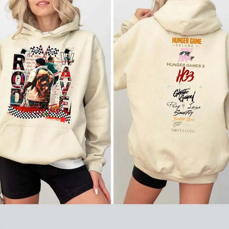 Rod Wave Last Lap We Trust 2 Sides 100% Cotton - Adult & Kids T-Shirts, Sweatshirts & Hoodies apparel design preview 1