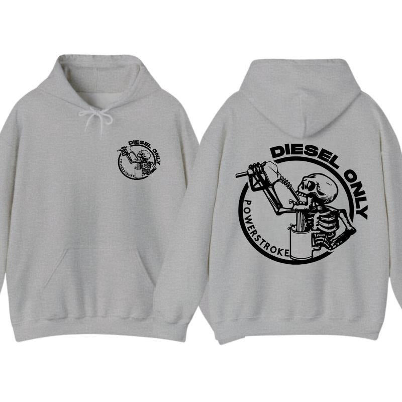 Diesel Only Powerstroke Heavyweight Classic Fit OEKO - Adult & Kids T-Shirts, Sweatshirts & Hoodies apparel design preview 1