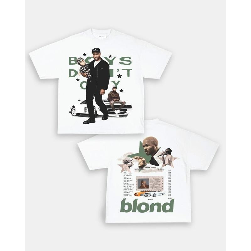 Dont Cry 2 Sides Frank Ocean Blond Fans Music Tour - Adult & Kids T-Shirts, Sweatshirts & Hoodies apparel design preview 1