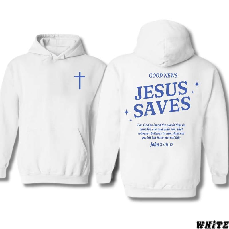 Christian Jesus Saves Vintage Sport - Adult & Kids T-Shirts, Sweatshirts & Hoodies apparel design preview 1