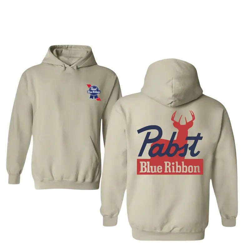 Pabst Blue Ribbon Pop Up Buck Cotton Vintage - Adult & Kids T-Shirts, Sweatshirts & Hoodies apparel design preview 1