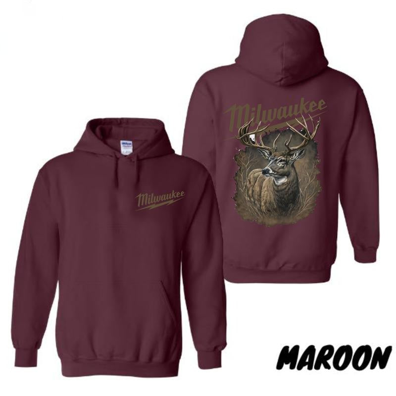 Milwaukee 2 Sided Outdoor Double Side Vintage - Adult & Kids T-Shirts, Sweatshirts & Hoodies apparel design preview 1
