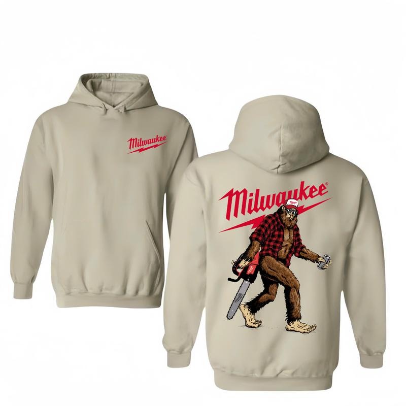 Bigfoot Milwaukee Cotton Fuel Handle Vintage - Adult & Kids T-Shirts, Sweatshirts & Hoodies apparel design preview 1